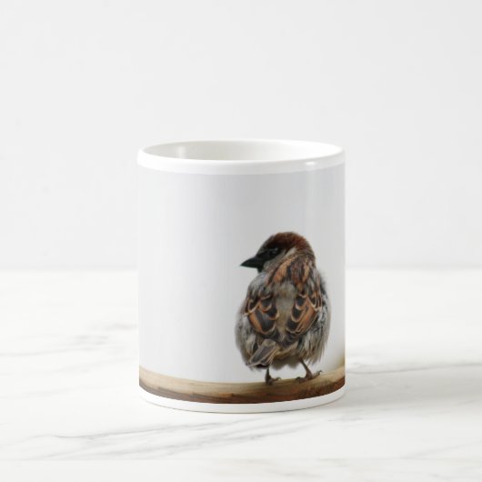 Spatzen-Tasse Kaffeetasse (Mittel)