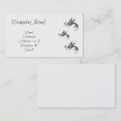 Spatzen-Visitenkarten Visitenkarte (Vorne/Hinten)