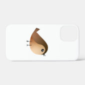 Spatzen-Vogel-Cartoon Case-Mate iPhone Hülle (Rückseite (Horizontal))