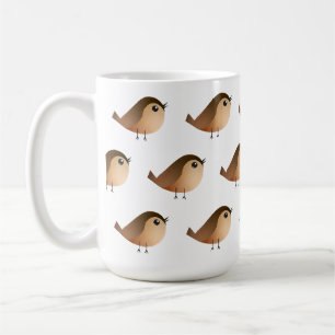 Spatzen-Vogel-Cartoon Kaffeetasse