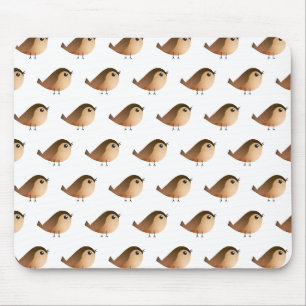 Spatzen-Vogel-Cartoon   Mousepad