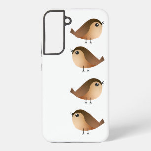 Spatzen-Vogel-Cartoon  Samsung Galaxy Hülle
