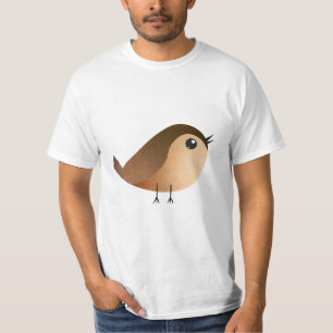 Spatzen-Vogel-Cartoon T-Shirt