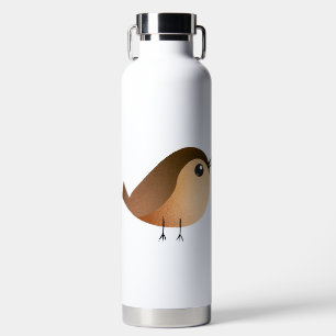 Spatzen-Vogel-Cartoon Trinkflasche