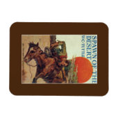 "Spawn of the Desert by W. C. Tuttle" Magnet (Horizontal)