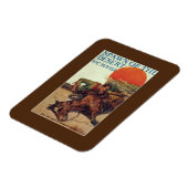 "Spawn of the Desert by W. C. Tuttle" Magnet (Linke Seite)