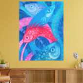 "Spawning" extra groß Leinwanddruck (Insitu (Wohnzimmer))