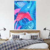 "Spawning" extra groß Leinwanddruck (Insitu (Schlafzimmer))