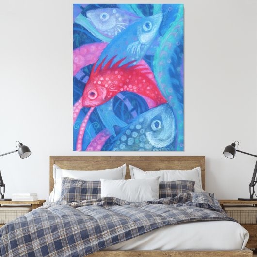 "Spawning" extra groß Leinwanddruck (Insitu (Schlafzimmer))