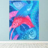 "Spawning" extra groß Leinwanddruck (Insitu (Holzboden))