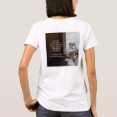 Spay, neuter, adopt statement T-Shirt (Rückseite)