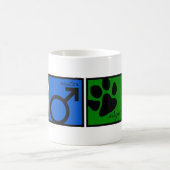 Spay-Neuter-Adoptiert-Liebe Kaffeetasse (Mittel)