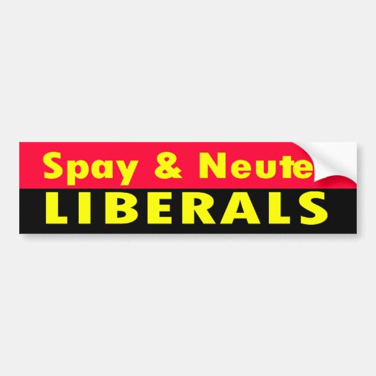 spay Neutrum Autoaufkleber (Vorne)