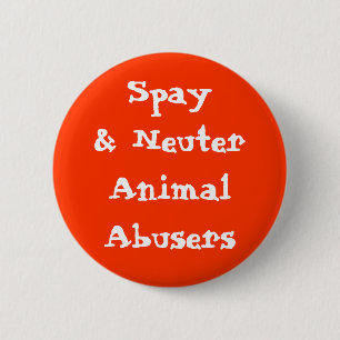 Spay& sächliche Tierverführer Button