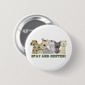 Spay und Neuter Button (Vorne & Hinten)
