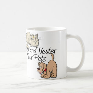 Spay und Neuter Ihre Haustiere Kaffeetasse