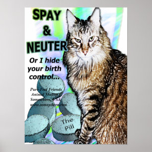 Spay und Neuter (Oder ich verstecke Ihre Kontrolle Poster