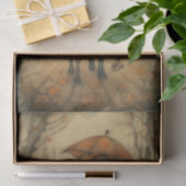 Spazieren mit einem Fuchs Seidenpapier (Geschenk)