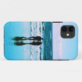 Spazieren Sie auf dem "Beach Romance Phone Case" Case-Mate iPhone Hülle (Rückseite (Horizontal))