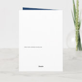 Spazieren Sie auf der Beach Happy Retirement Karte (Rückseite)