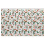 Spazieren Sie durch den Wald auf blass blau Stoff (Fat Quarter (45,7 x 55,9 cm))