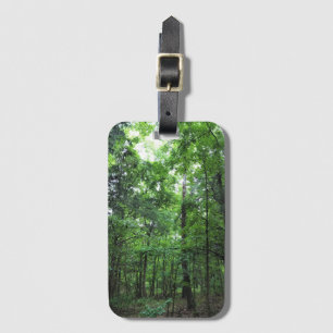 Spazieren Sie durch den Wald, Chester, South Carol Gepäckanhänger