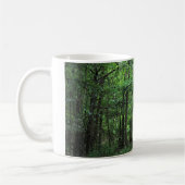 Spazieren Sie durch den Wald, Chester, South Carol Kaffeetasse (Links)