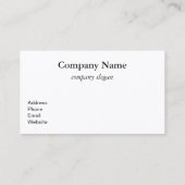 Spazieren Sie durch die Visitenkarten des Waldes Visitenkarte (Rückseite)