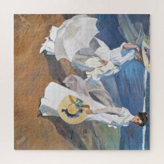 Spazieren Sie entlang der Küste, Joaquín Sorolla Puzzle (Horizontal)