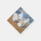 Spazieren Sie entlang der Küste, Joaquín Sorolla Serviette (Ecke)
