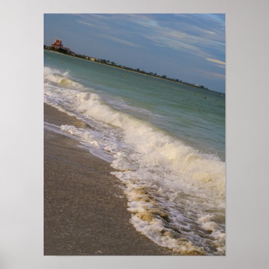 Spazieren Sie entlang des St Pete Beach Poster (Vorne)