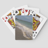 Spazieren Sie entlang des Strandes St Pete entlang Spielkarten (Rückseite)