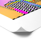 Spazierengehen in meinem Schuhposter Poster (Ecke)