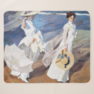 Spaziergang am Meer von Joaquin Sorolla Sherpadecke