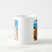 Spaziergang am Strand Kaffeetasse (Mittel)