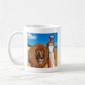Spaziergang am Strand Kaffeetasse (Links)