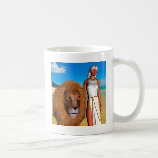 Spaziergang am Strand Kaffeetasse (Rechts)