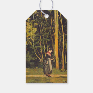 Spaziergang am Waldrand (von Ferdinand Hodler) Geschenkanhänger