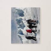 Spaziergang auf dem Perito Moreno Glacier, Argenti Puzzle (Vertikal)
