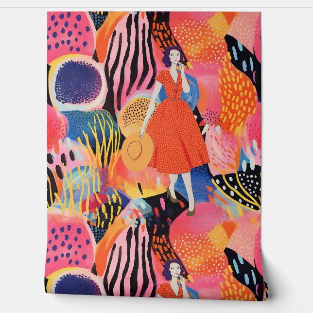 Spaziergang auf dem wilden Wallpaper Tapete (Abrollen)