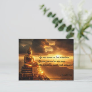 Spaziergang auf der Postkarte