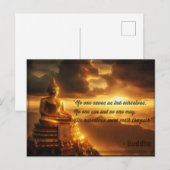 Spaziergang auf der Postkarte (Vorne/Hinten)