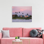 Spaziergang bei Sunset Leinwanddruck (Insitu (Wohnzimmer))