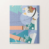 Spaziergang durch das Dog Puzzle (Vertikal)