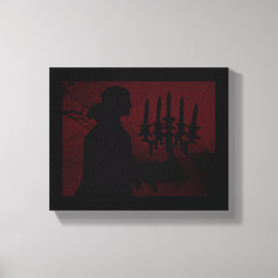 Spaziergang durch das Dorf ~ ummantelte Canvas .75 Leinwanddruck
