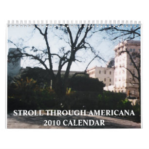 Spaziergang durch den Amerikanischen Kalender 2010