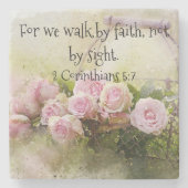 Spaziergang durch den Faith Stone Untersetzer (Vorderseite)