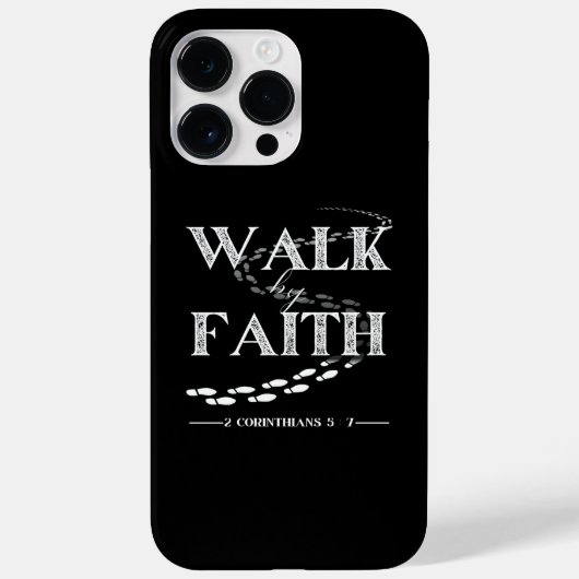 Spaziergang durch den Glauben - 2 Korinthen 5:7 Case-Mate iPhone Hülle (Rückseite)
