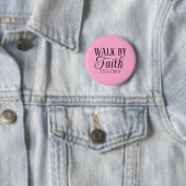 Spaziergang durch den Glauben Christlich Living So Button (Beispiel)