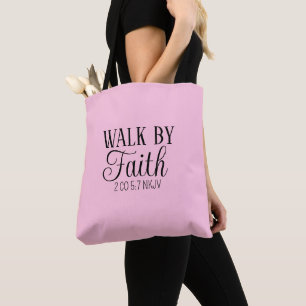 Spaziergang durch den Glauben Christlich Living So Tasche